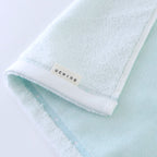 Fuwafuwa Bunny baby bath towel in Light Blue