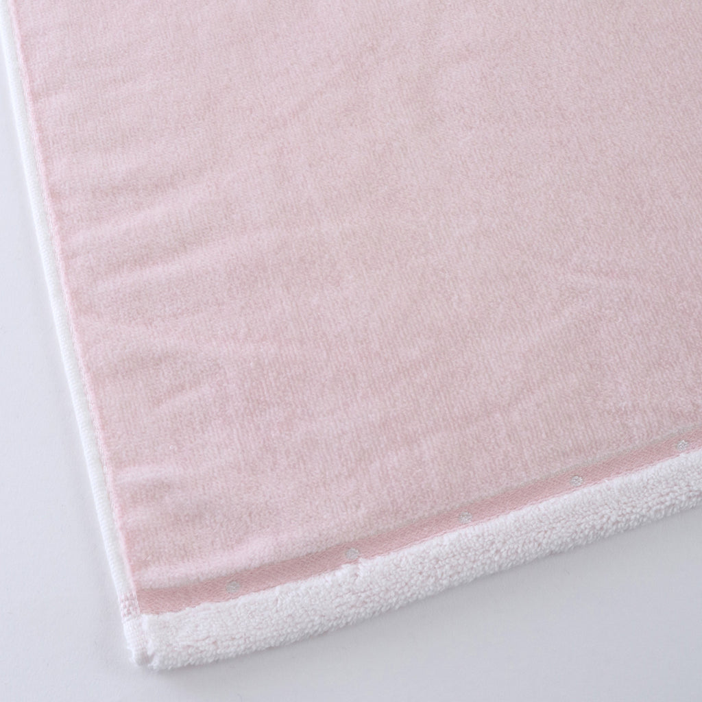Fuwafuwa Bunny baby bath towel in Light Pink