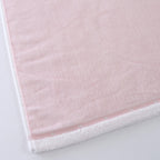 Fuwafuwa Bunny baby bath towel in Light Pink