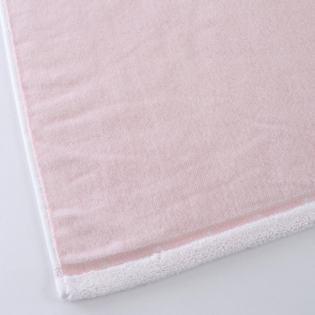Fuwafuwa Bunny baby bath towel in Light Pink