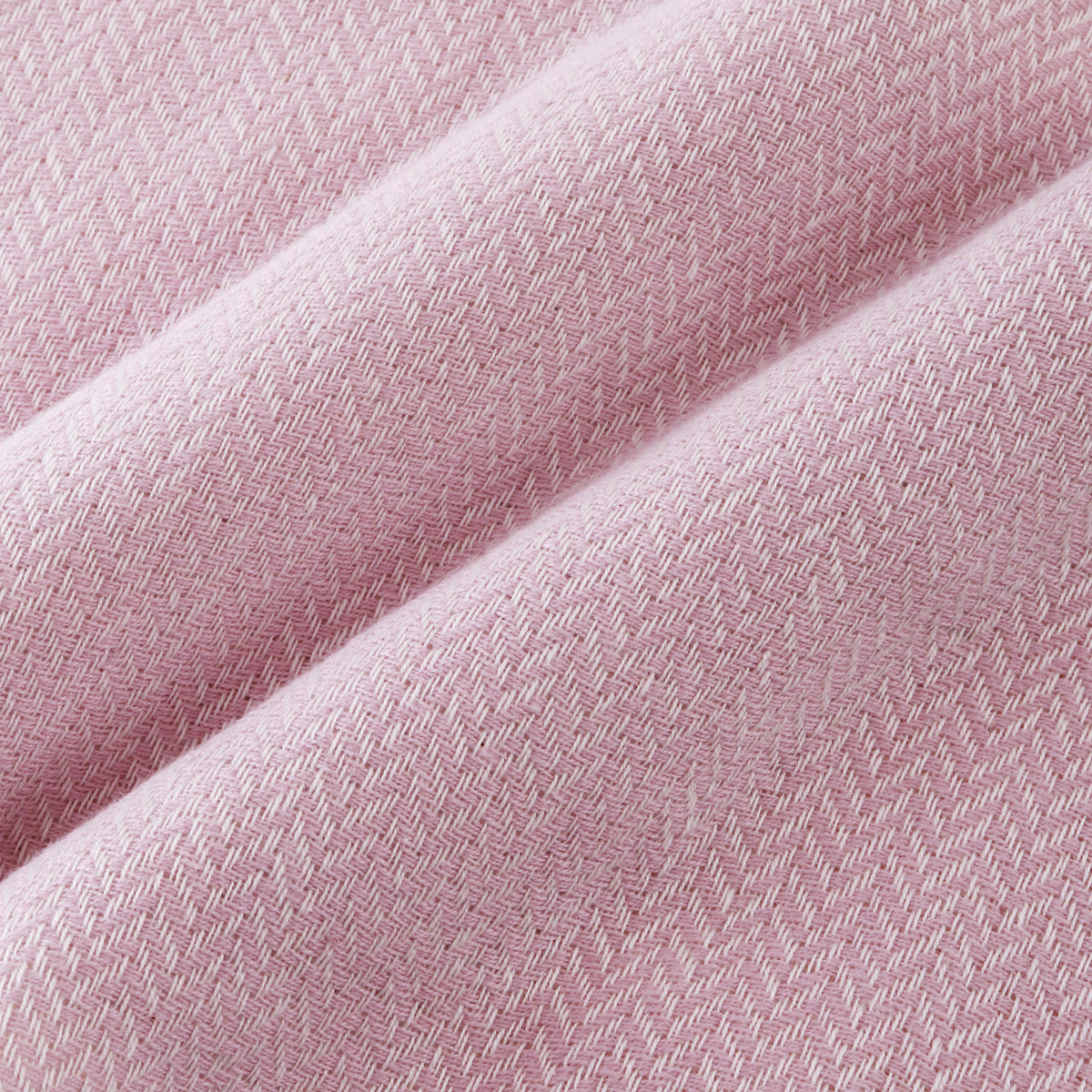 Wine-dyed Organic Gauze face towel in Pink