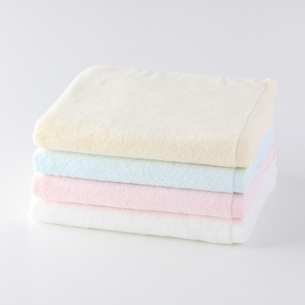 Fuwafuwa Color bath towel in Blue
