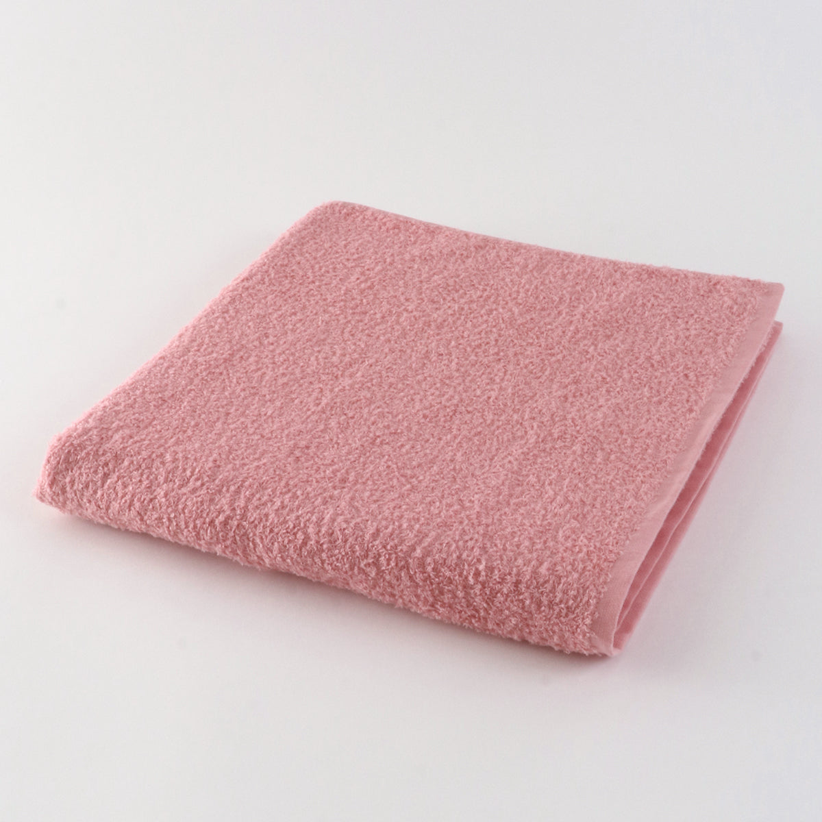 Oboro Towel Japanese Traditional Colours bath towel in Usubeni (Light Crimson)