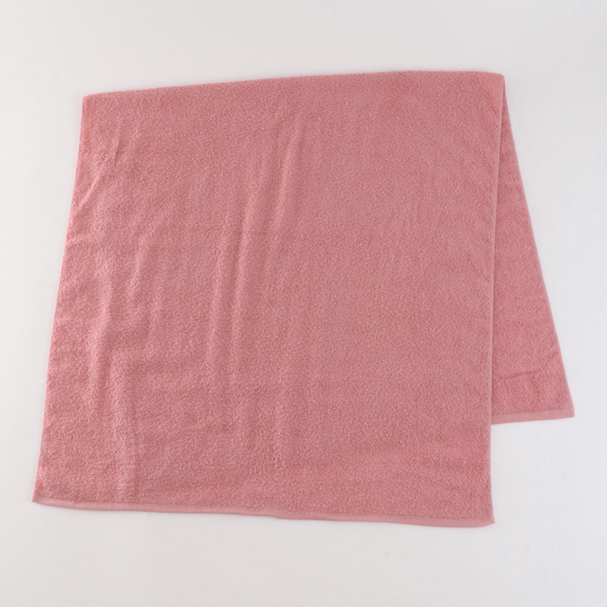 Oboro Towel Japanese Traditional Colours bath towel in Usubeni (Light Crimson)
