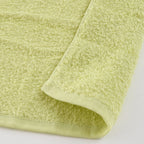 Oboro Towel Japanese Traditional Colours bath towel in Wakakusa (Young Grass)