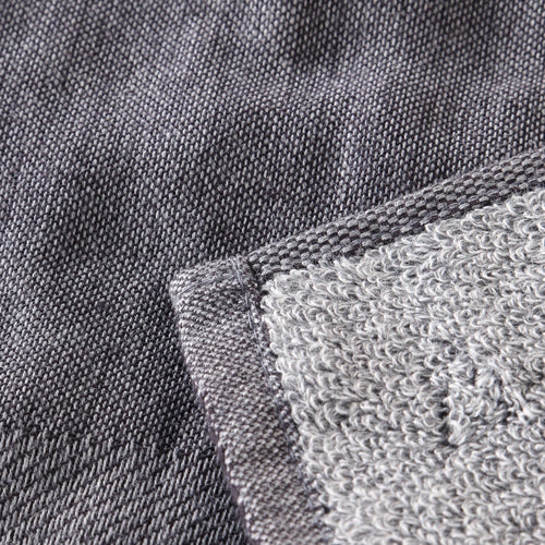 Shijima small bath towel in Dark Grey