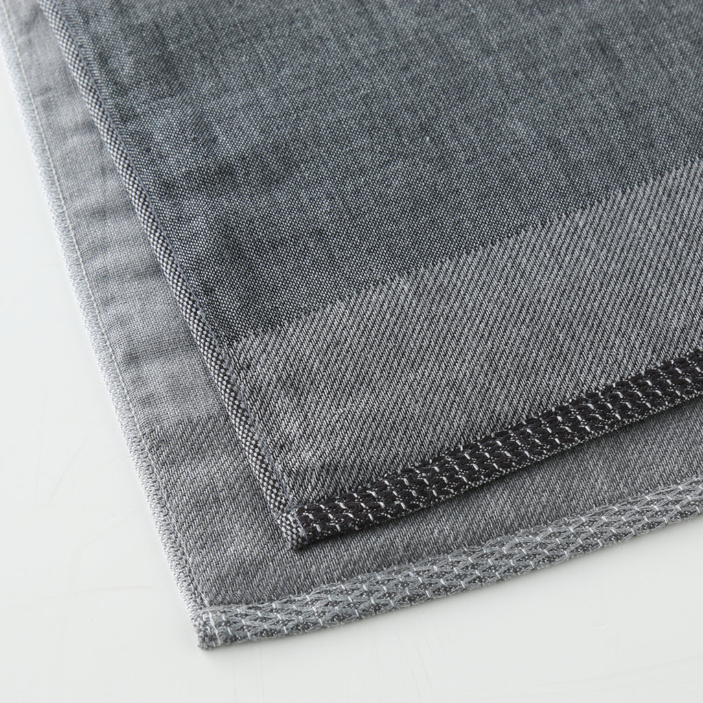 Shijima small bath towel in Dark Grey