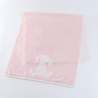 Fuwafuwa Bunny bath towel in Light Pink