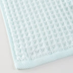 Air Waffle bath towel in Blue