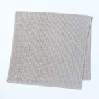 Air Waffle bath towel in Grey