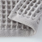 Air Waffle bath towel in Grey