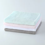 Air Waffle bath towel in Grey