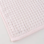 Air Waffle bath towel in Pink