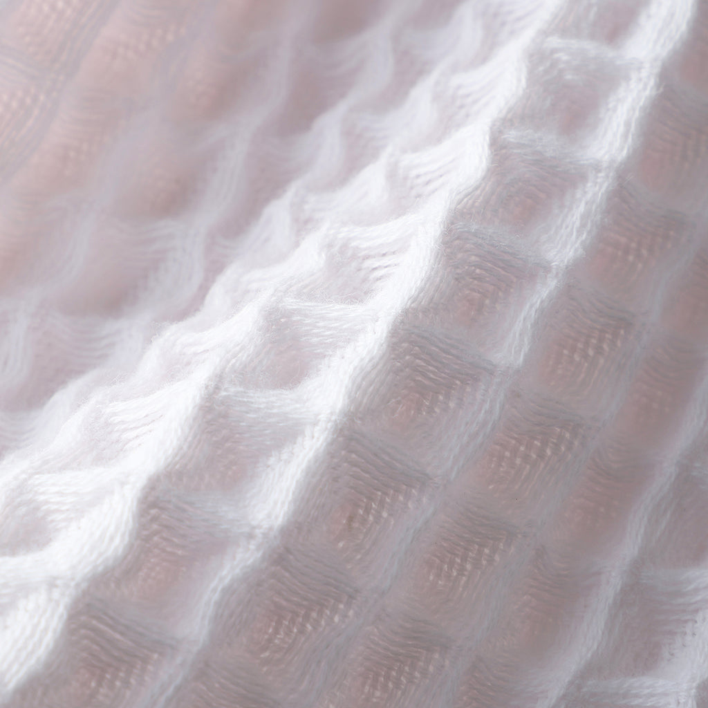 Air Waffle bath towel in Pink