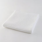 Air Waffle bath towel in White