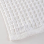Air Waffle bath towel in White