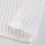 Air Waffle bath towel in White