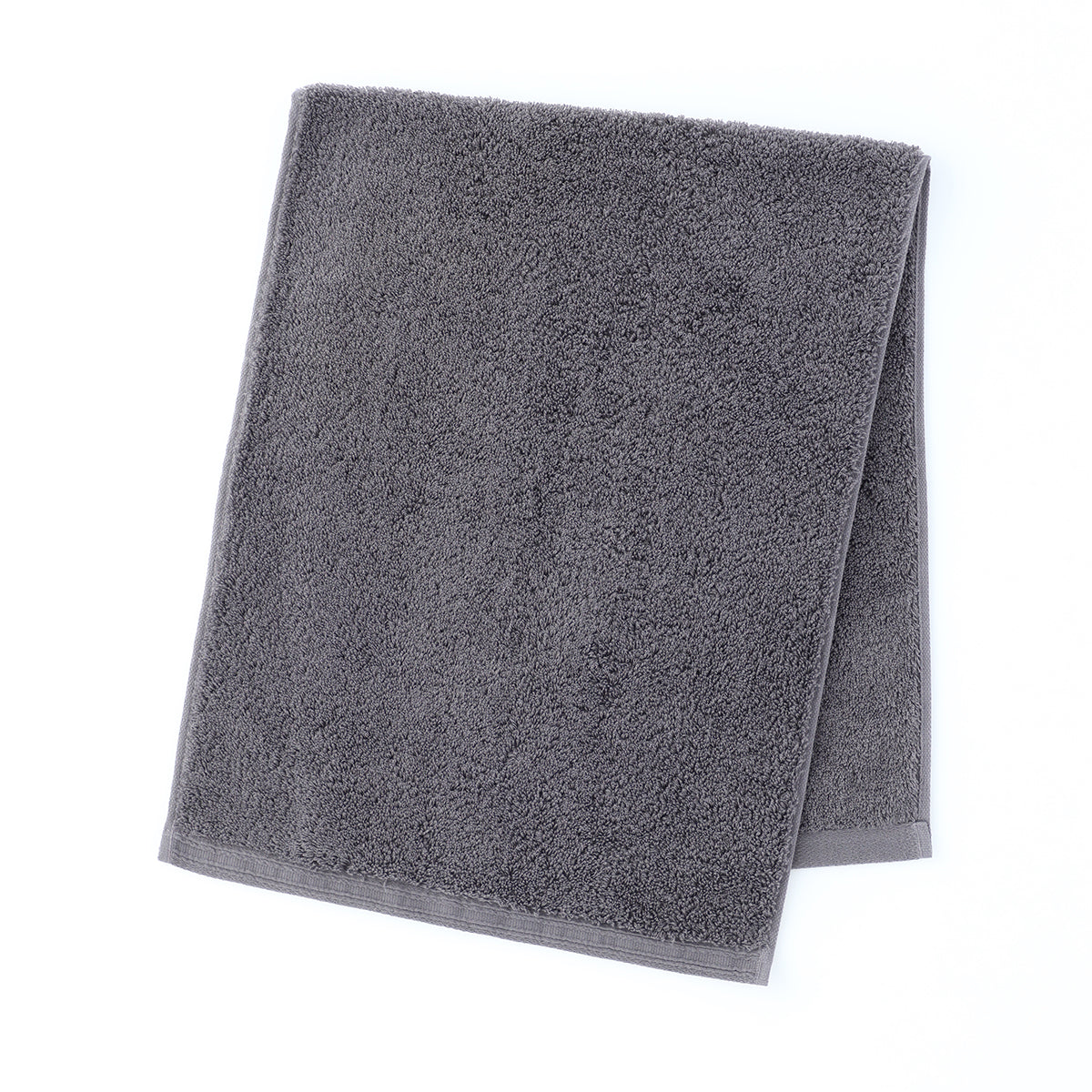 Organic Cotton face towel in Grey