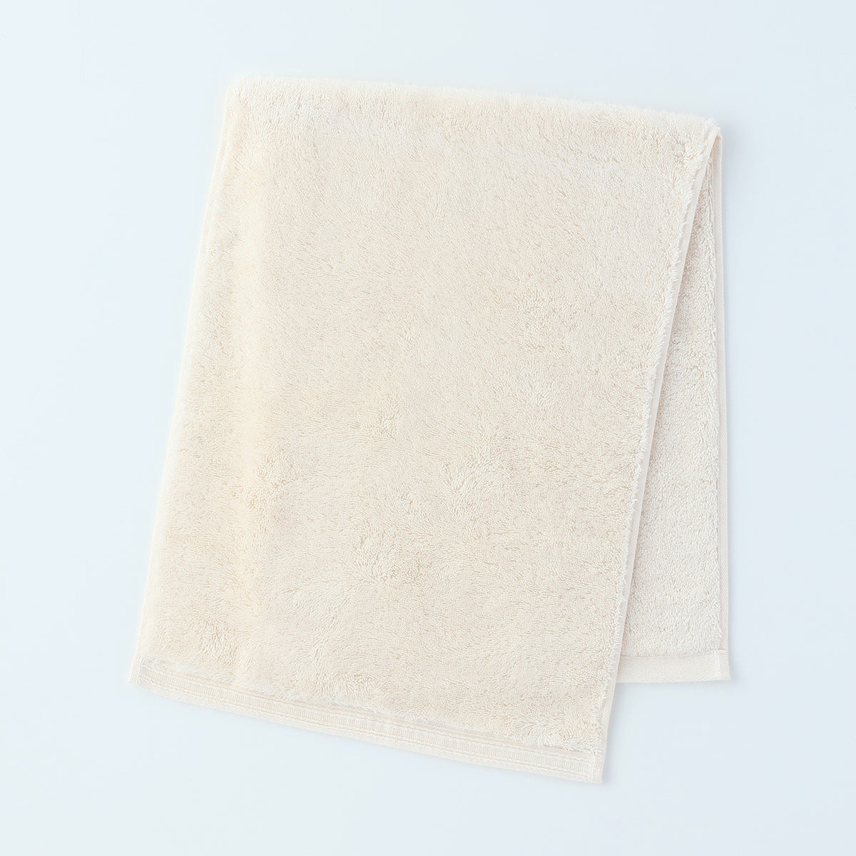 Organic Cotton face towel in Ivory