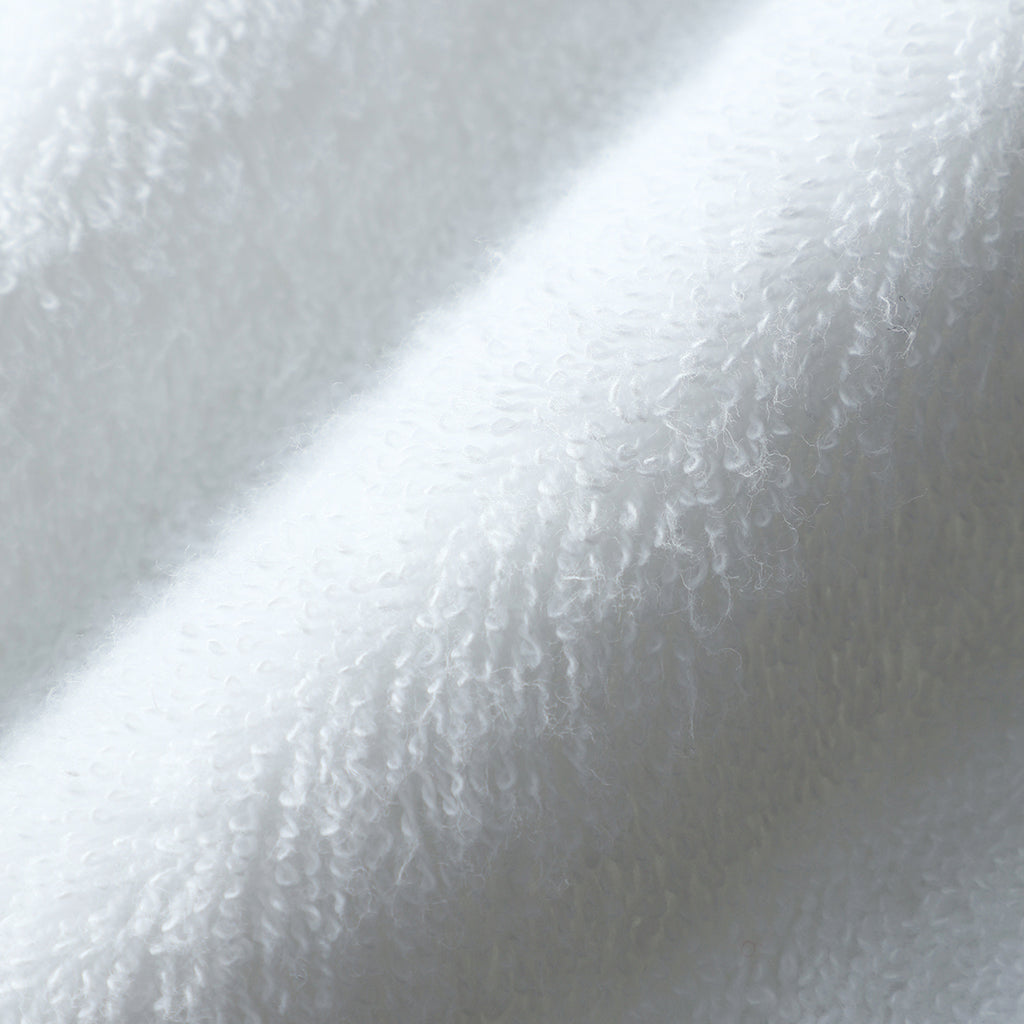 Organic Cotton face towel in White