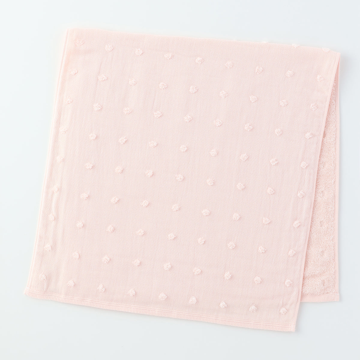 Fuwafuwa Gauze Dot small bath towel in Pink