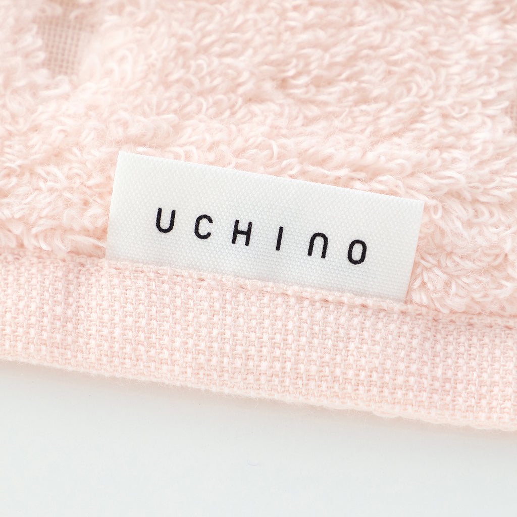 Fuwafuwa Gauze Dot small bath towel in Pink