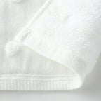 Fuwafuwa Gauze Dot small bath towel in White