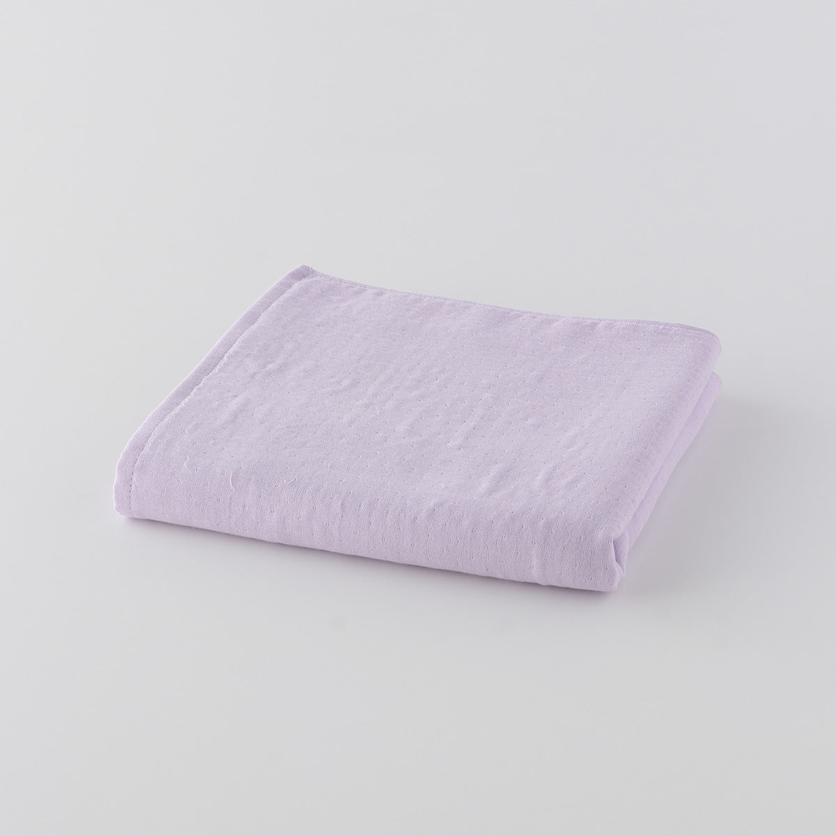 Marshmallow Gauze & Pile small bath towel in Violet