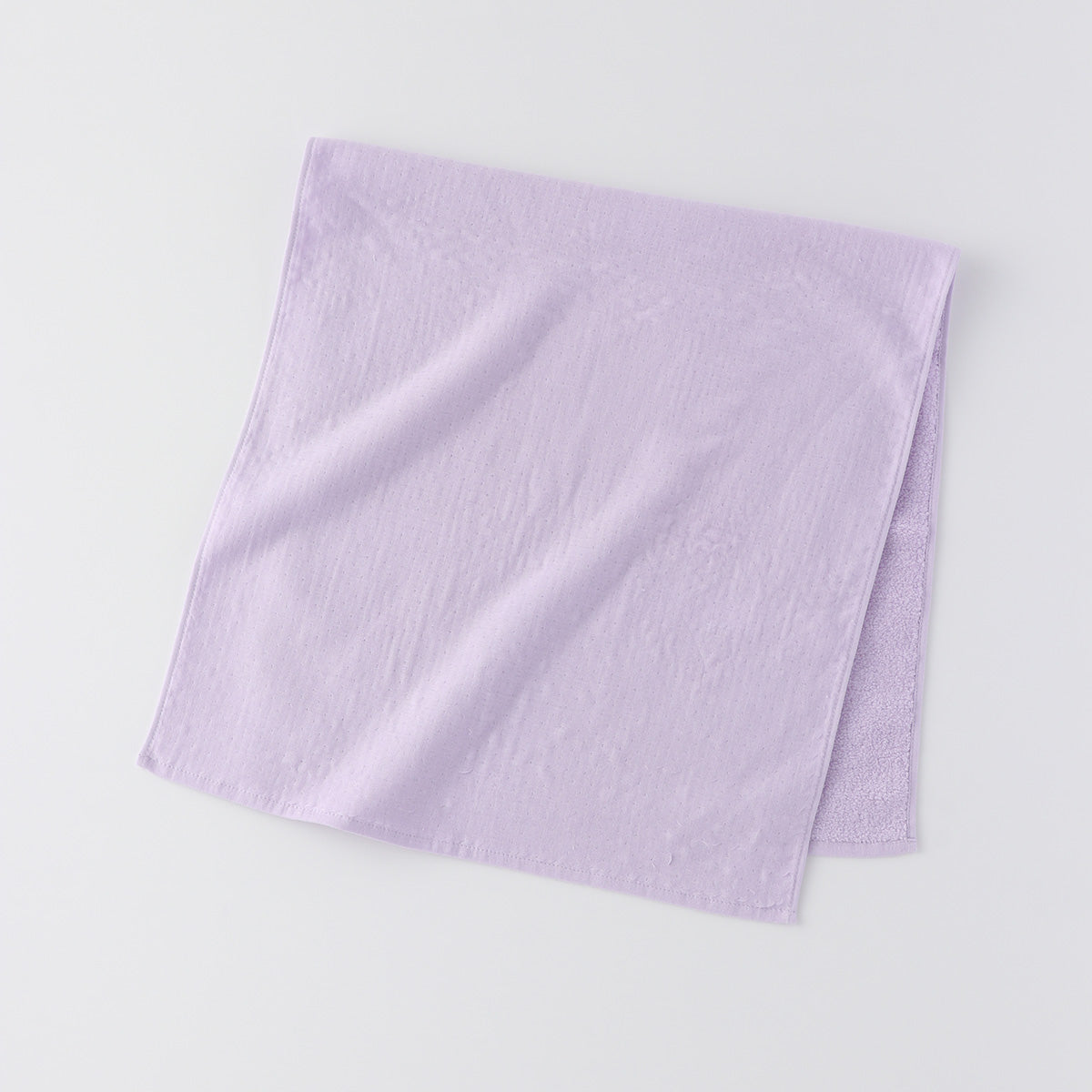 Marshmallow Gauze & Pile small bath towel in Violet