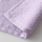Marshmallow Gauze & Pile small bath towel in Violet