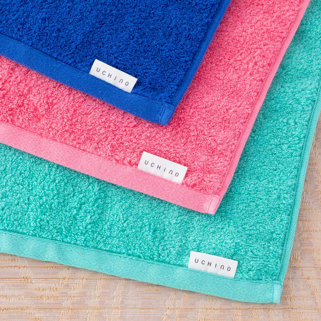 Shiawase Towel face towel in Emerald