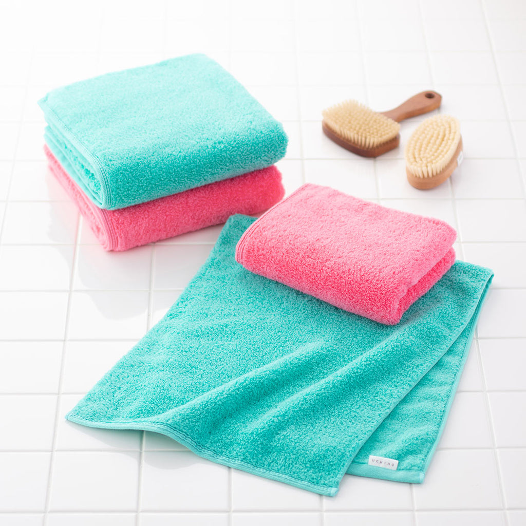 Shiawase Towel face towel in Emerald