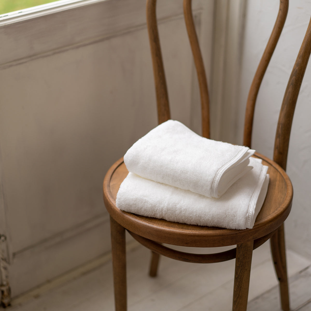 Shiawase Towel face towel in Pearl