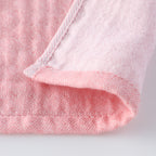 Marshmallow Puff Gauze bath towel in Pink