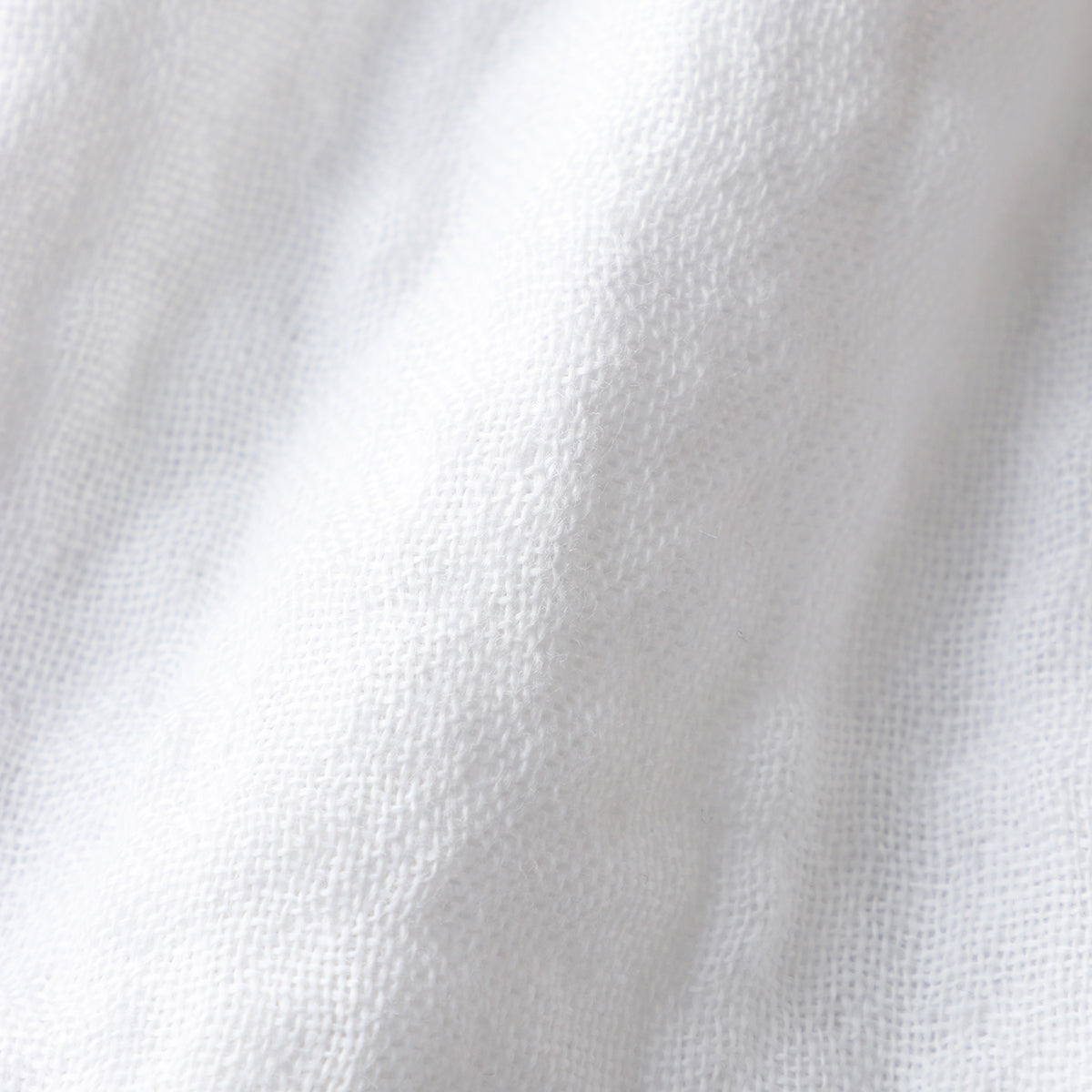 Marshmallow Puff Gauze bath towel in White