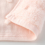 Fuwafuwa Gauze Dot bath towel in Pink