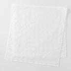Fuwafuwa Gauze Dot bath towel in White