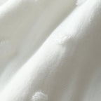 Fuwafuwa Gauze Dot bath towel in White