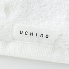 Fuwafuwa Gauze Dot bath towel in White