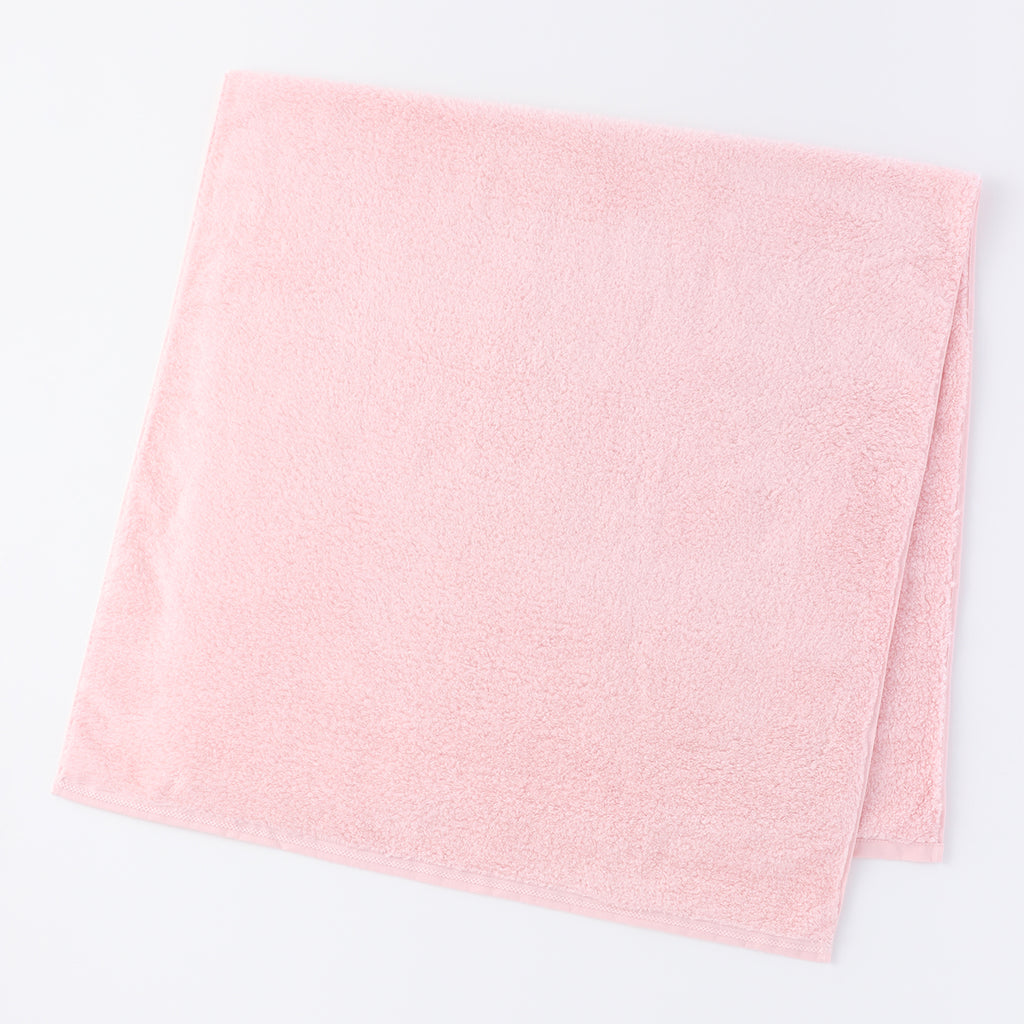 Super Marshmallow bath towel in Pink
