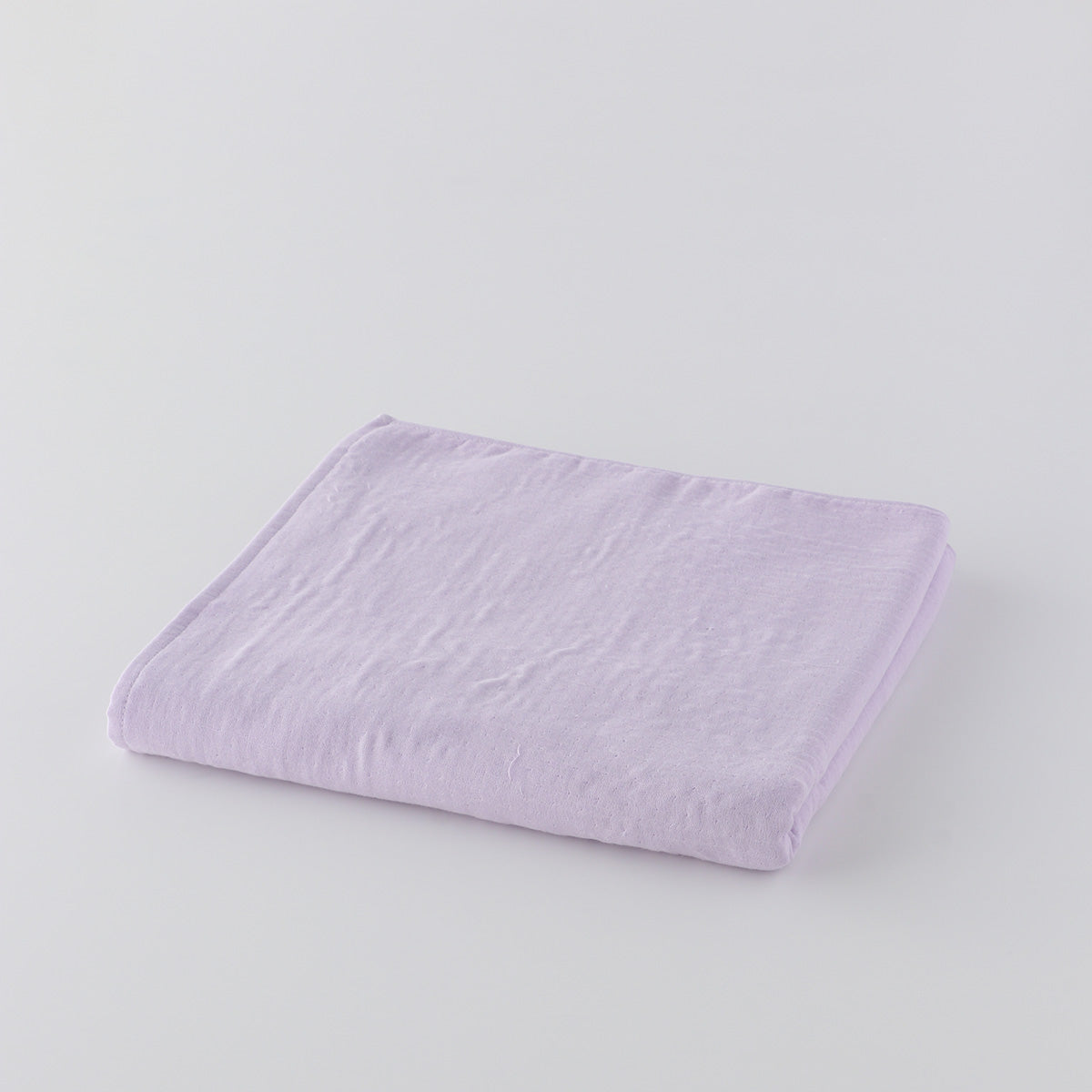 Marshmallow Gauze & Pile bath towel in Violet