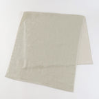 Tea-dyed organic gauze bath towel in Green