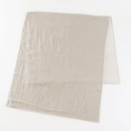 Coffee-dyed Organic Gauze bath towel in Brown
