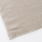 Coffee-dyed Organic Gauze bath towel in Brown