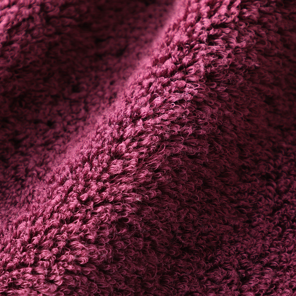 Shiawase Towel small bath towel in Wine