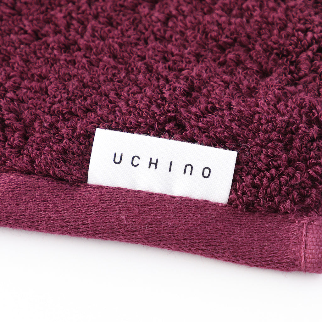 Shiawase Towel small bath towel in Wine
