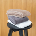 Shiawase Towel small bath towel in Stone