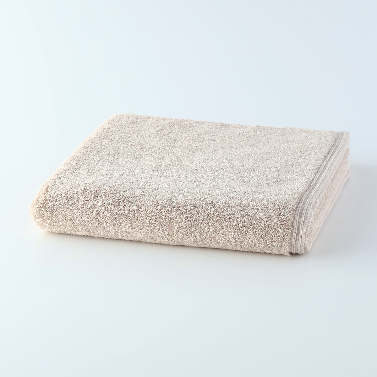 Organic Cotton bath towel in Beige