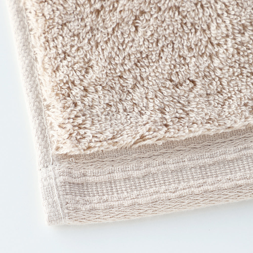 Organic Cotton bath towel in Beige