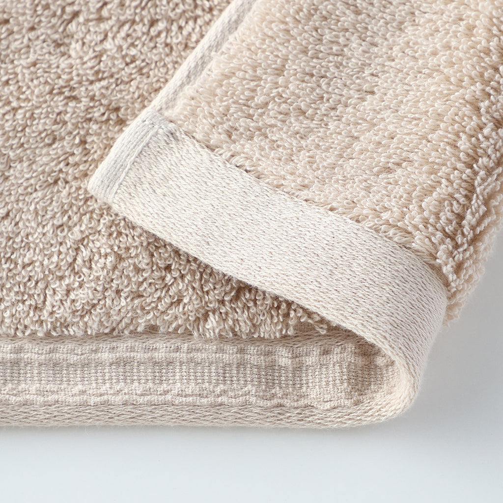 Organic Cotton bath towel in Beige
